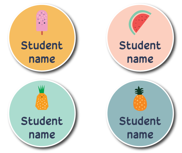 Fruity Loops Round labels Custom Stickers Made Easy